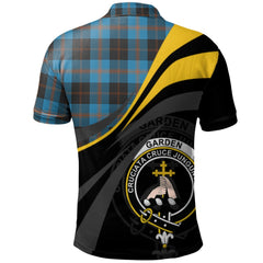 Garden Tartan Polo Shirt - Royal Coat Of Arms Style