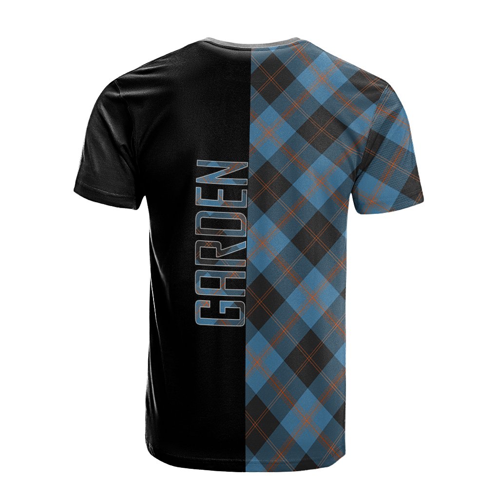 Garden Tartan T-Shirt Half of Me - Cross Style