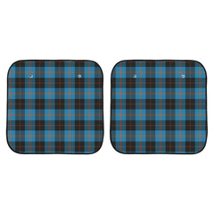 Garden Tartan Car Sun Shade - 2 Pieces