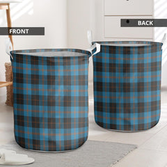 Garden Tartan Laundry Basket