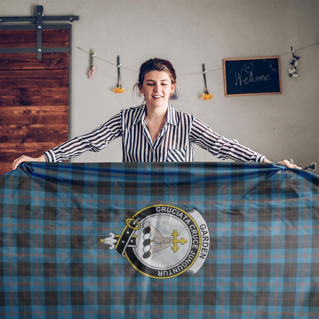 Garden Tartan Crest Tablecloth