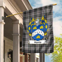 Harris Tartan Crest Garden Flag