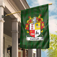 McGrath Tartan Crest Garden Flag