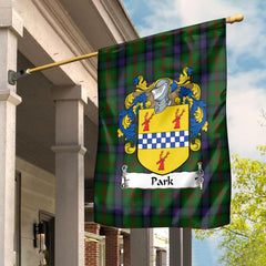 Park Tartan Crest Garden Flag