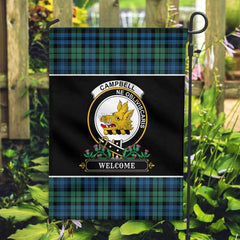 Campbell Ancient 02 Tartan Crest Garden Flag - Welcome Style