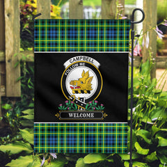 Campbell of Breadalbane Ancient Tartan Crest Garden Flag - Welcome Style