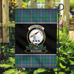 Carmichael Ancient Tartan Crest Garden Flag - Welcome Style