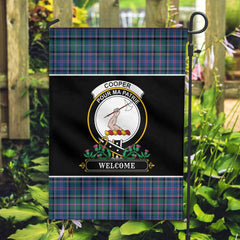 Cooper Ancient Tartan Crest Garden Flag - Welcome Style