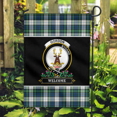 Gordon Dress Ancient Tartan Crest Garden Flag - Welcome Style