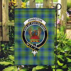 Johnston of Caskieben Ancient Tartan Crest Garden Flag