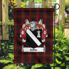 Killin Tartan Crest Garden Flag