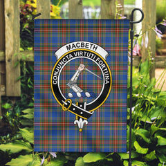 MacBeth Ancient Tartan Crest Garden Flag