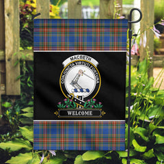 MacBeth Ancient Tartan Crest Garden Flag - Welcome Style