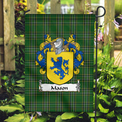 Mason Tartan Crest Garden Flag