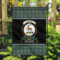 Scott Green Ancient Tartan Crest Garden Flag - Welcome Style