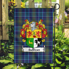 Sullivan Tartan Crest Garden Flag