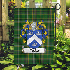 Tucker Tartan Crest Garden Flag