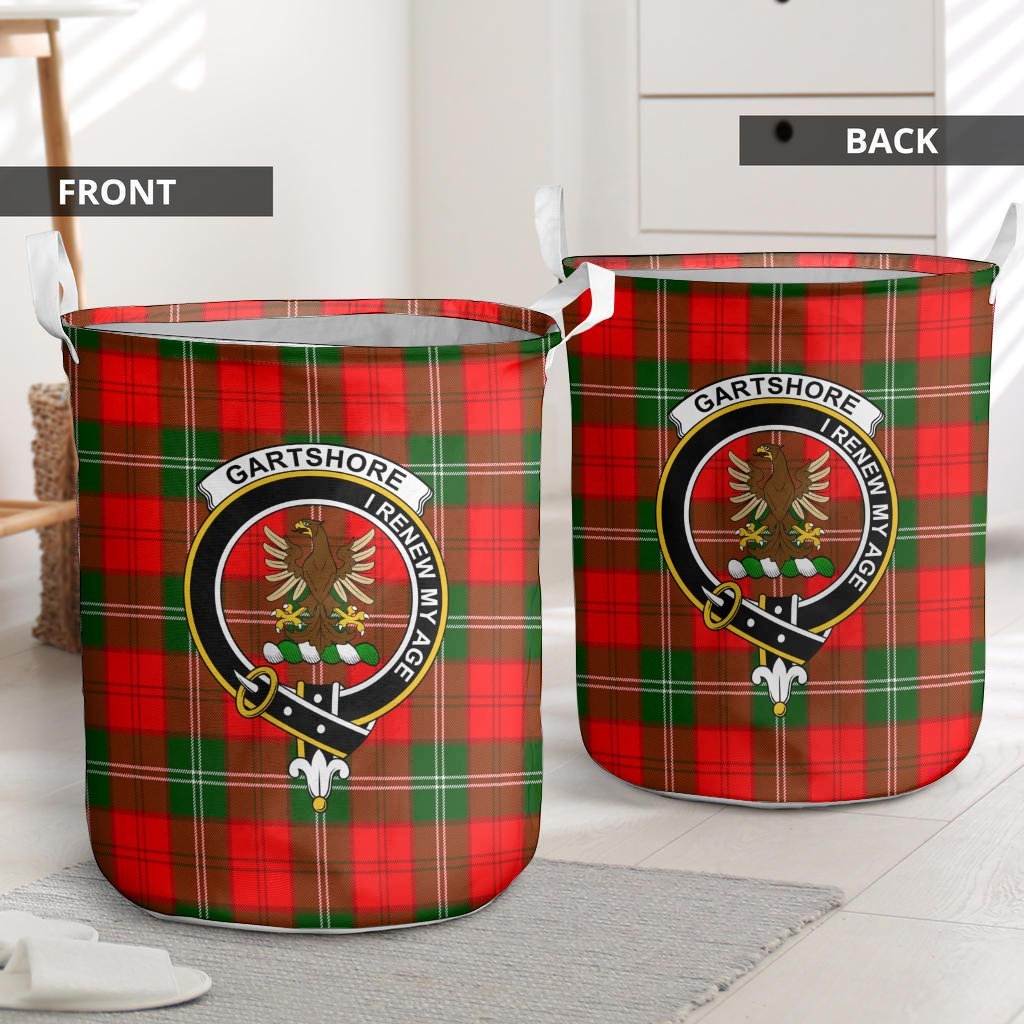 Gartshore Tartan Crest Laundry Basket