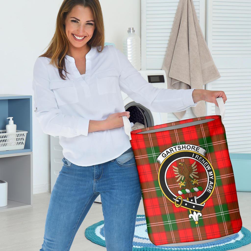 Gartshore Tartan Crest Laundry Basket