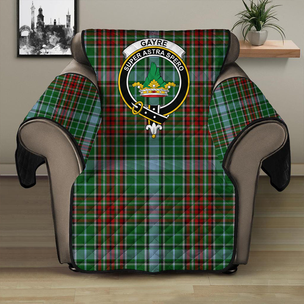 Gayre Tartan Crest Sofa Protector