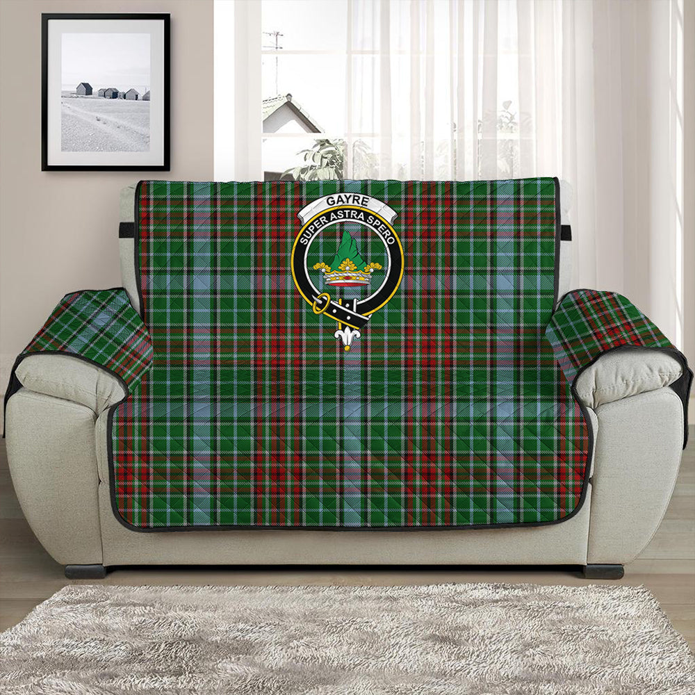 Gayre Tartan Crest Sofa Protector