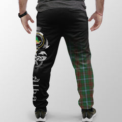 Gayre Tartan Crest Jogger Sweatpants - Alba Celtic Style