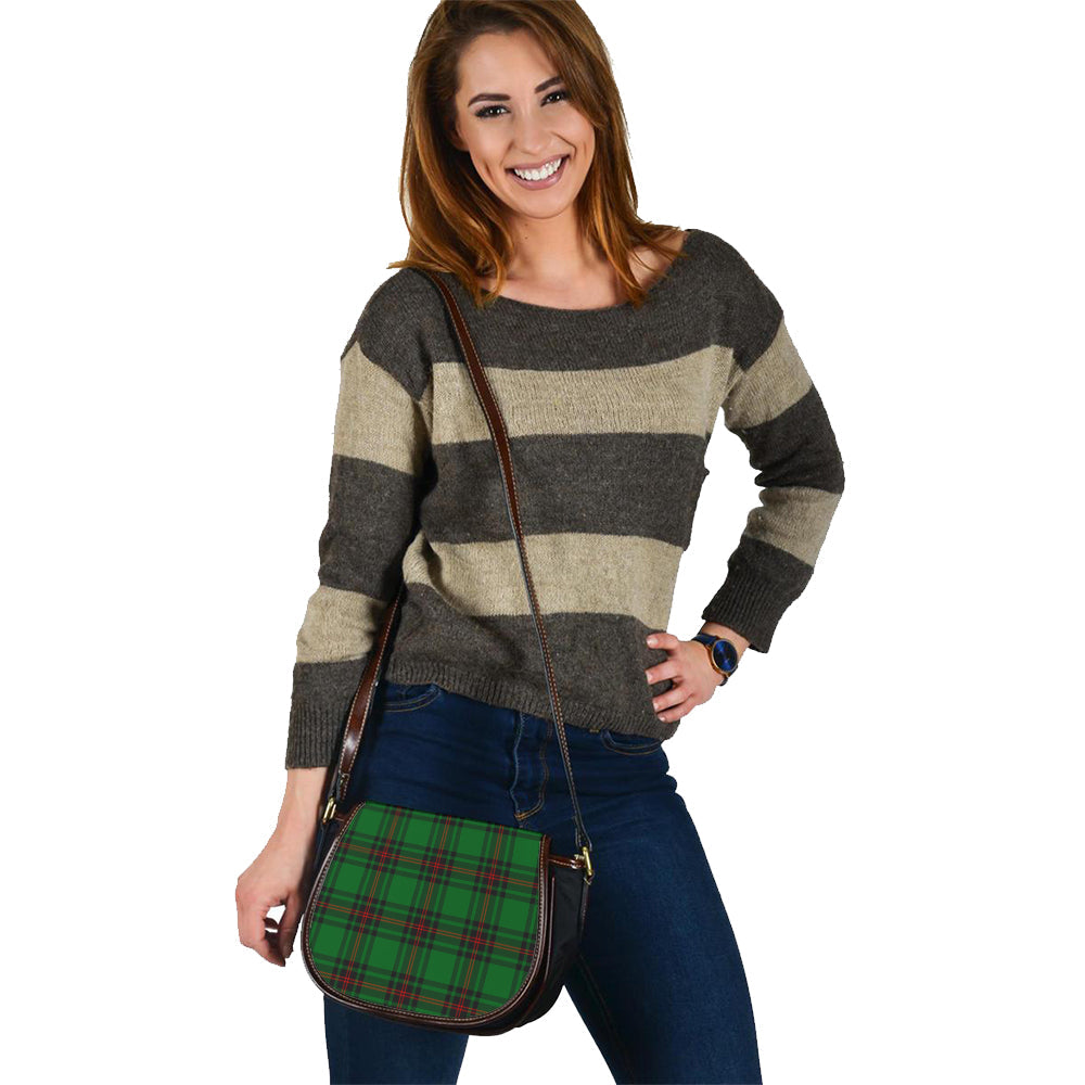 Ged Tartan Saddle Handbags