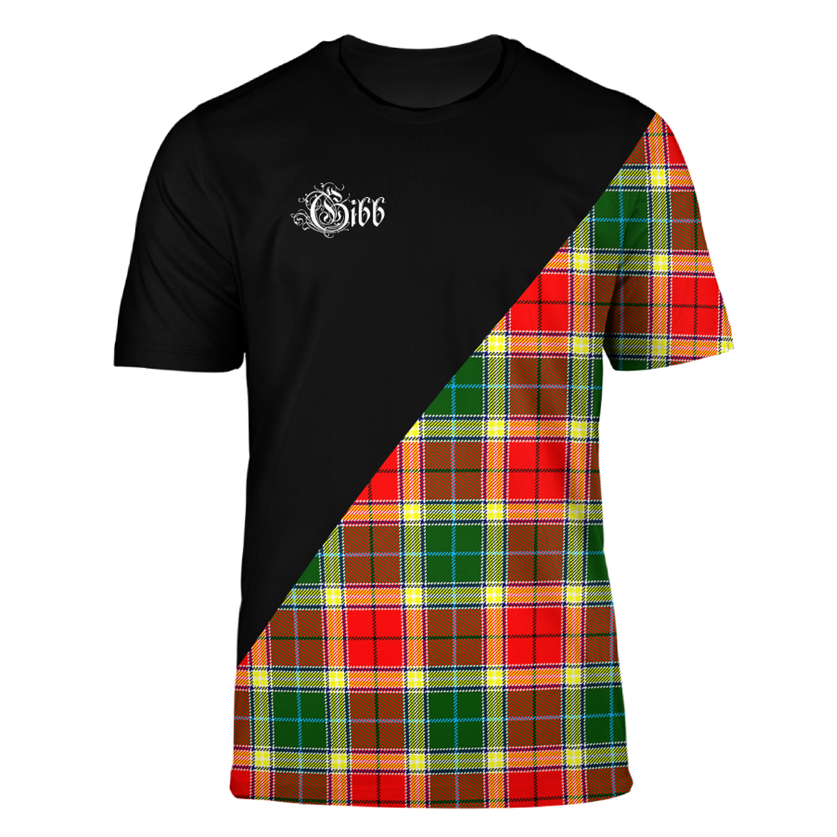 Gibb Tartan - Military T-Shirt