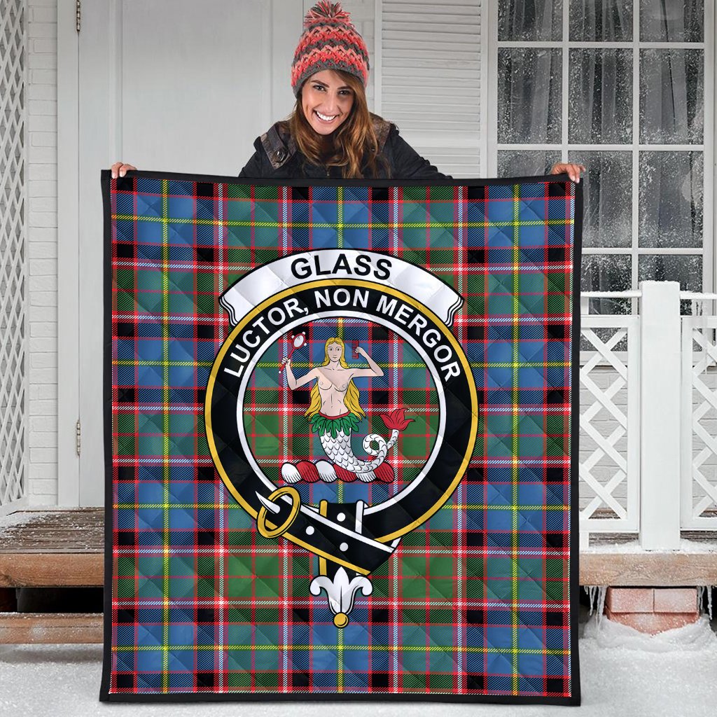 Glass Tartan Crest Quilt