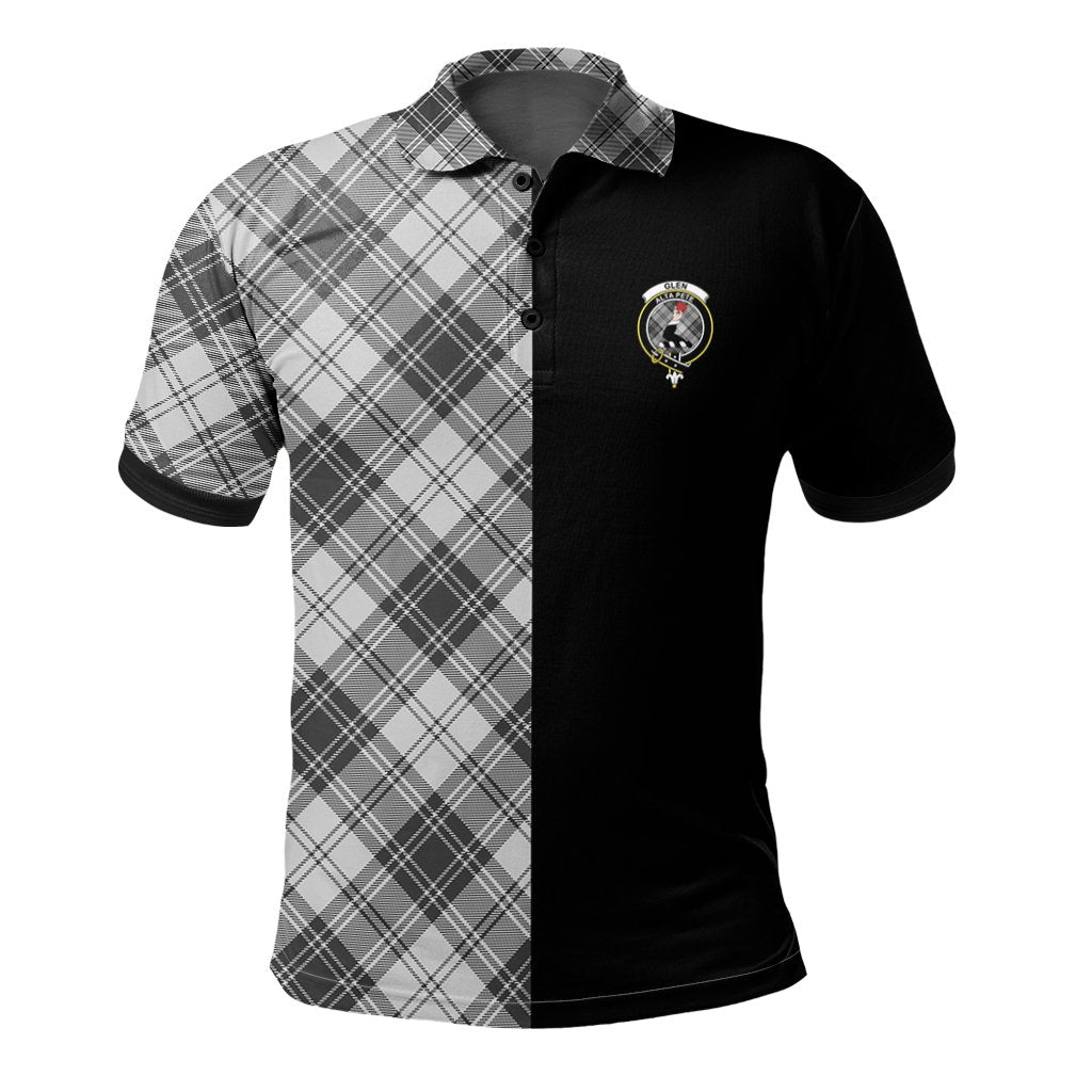 Glen Tartan Polo Shirt Half of Me - Cross Style