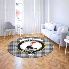 Glen Tartan Crest Round Rug