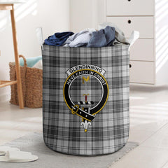 Glendinning Tartan Crest Laundry Basket