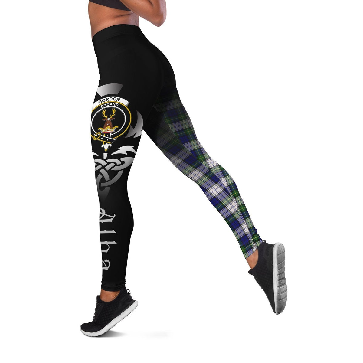 Gordon Dress Modern Tartan Leggings - Alba Celtic Style