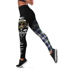 Gordon Dress Modern Tartan Leggings - Alba Celtic Style