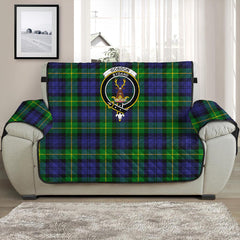 Gordon Modern Tartan Crest Sofa Protector