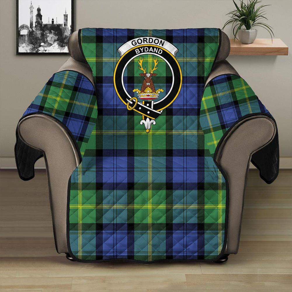 Gordon Old Ancient Tartan Crest Sofa Protector