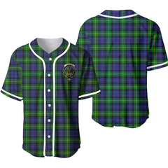 Gordon Tartan Unisex Baseball Jersey