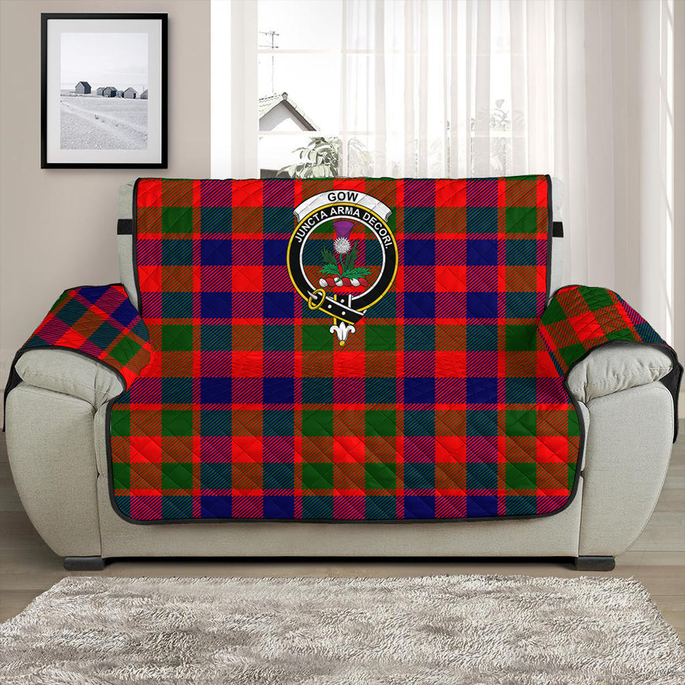 Gow Modern Tartan Crest Sofa Protector