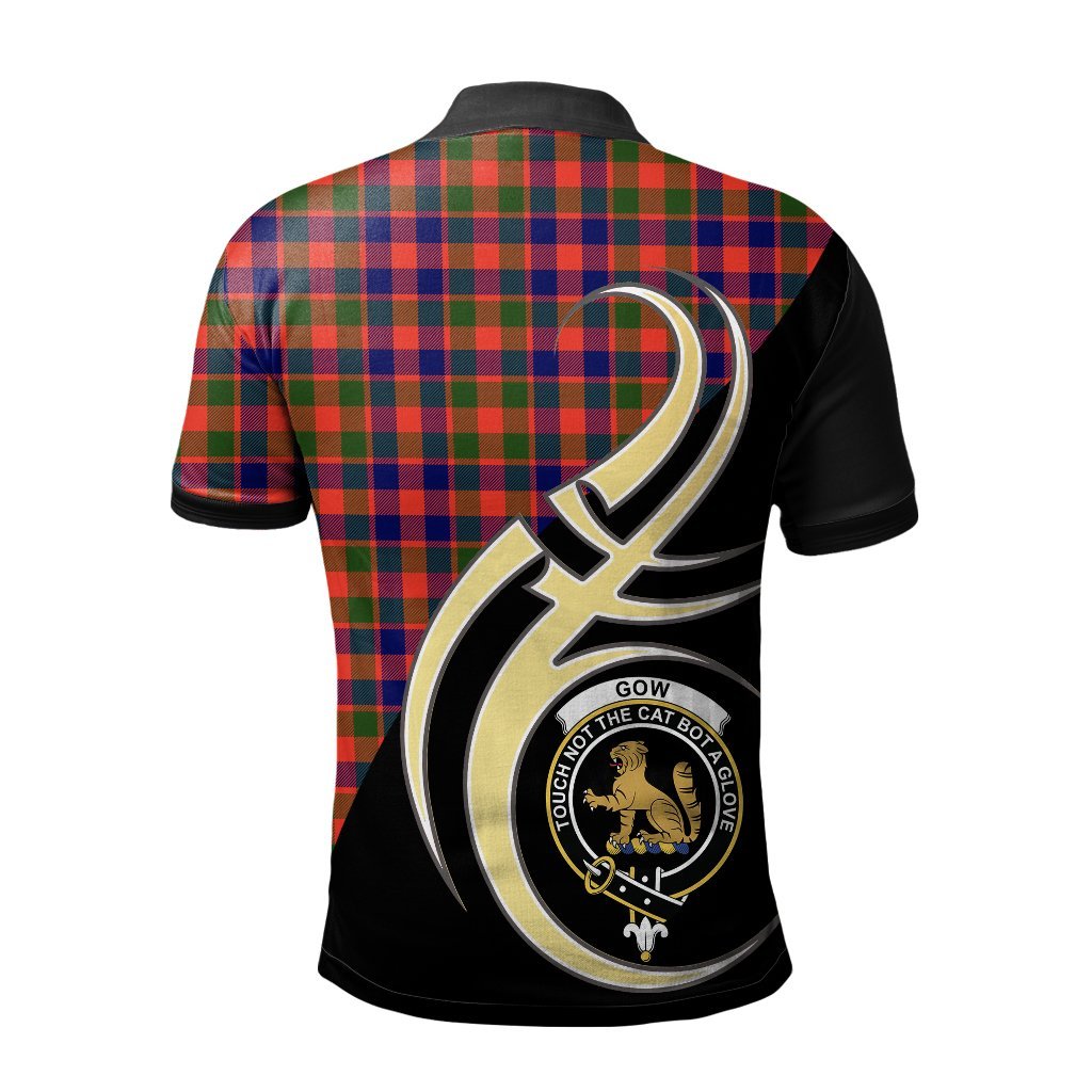 Gow Modern Tartan Polo Shirt - Believe In Me Style