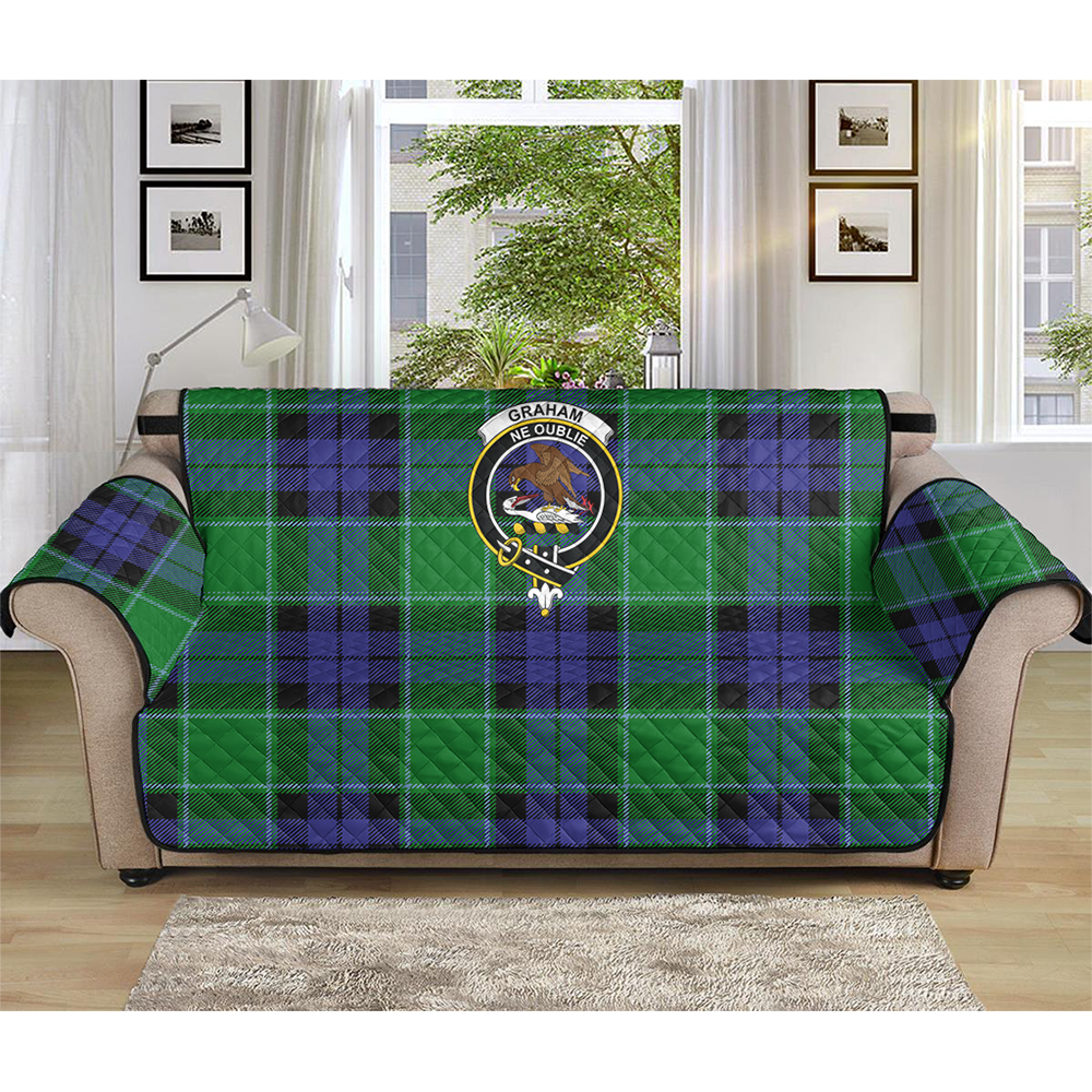 Graham of Menteith Modern Tartan Crest Sofa Protector