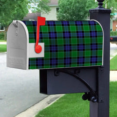 Graham Of Menteith Modern Tartan Crest Mailbox