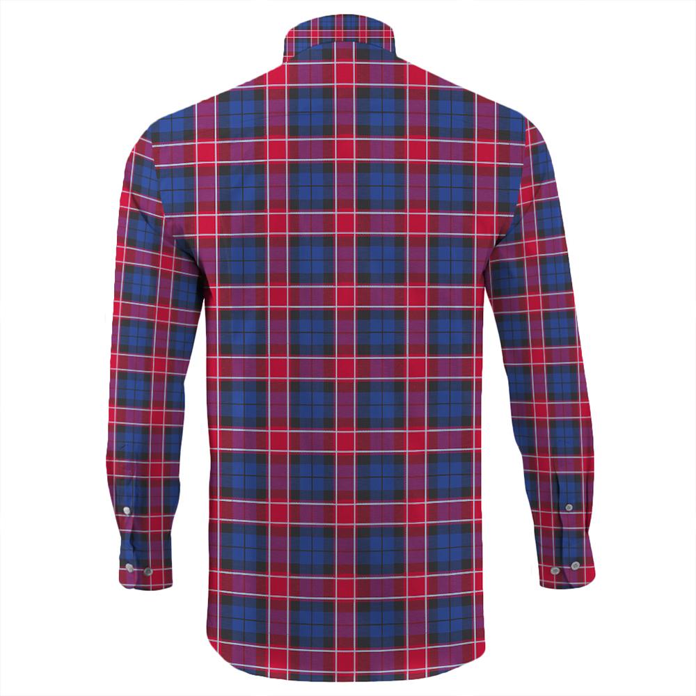 Graham of Menteith Red Tartan Long Sleeve Button Shirt