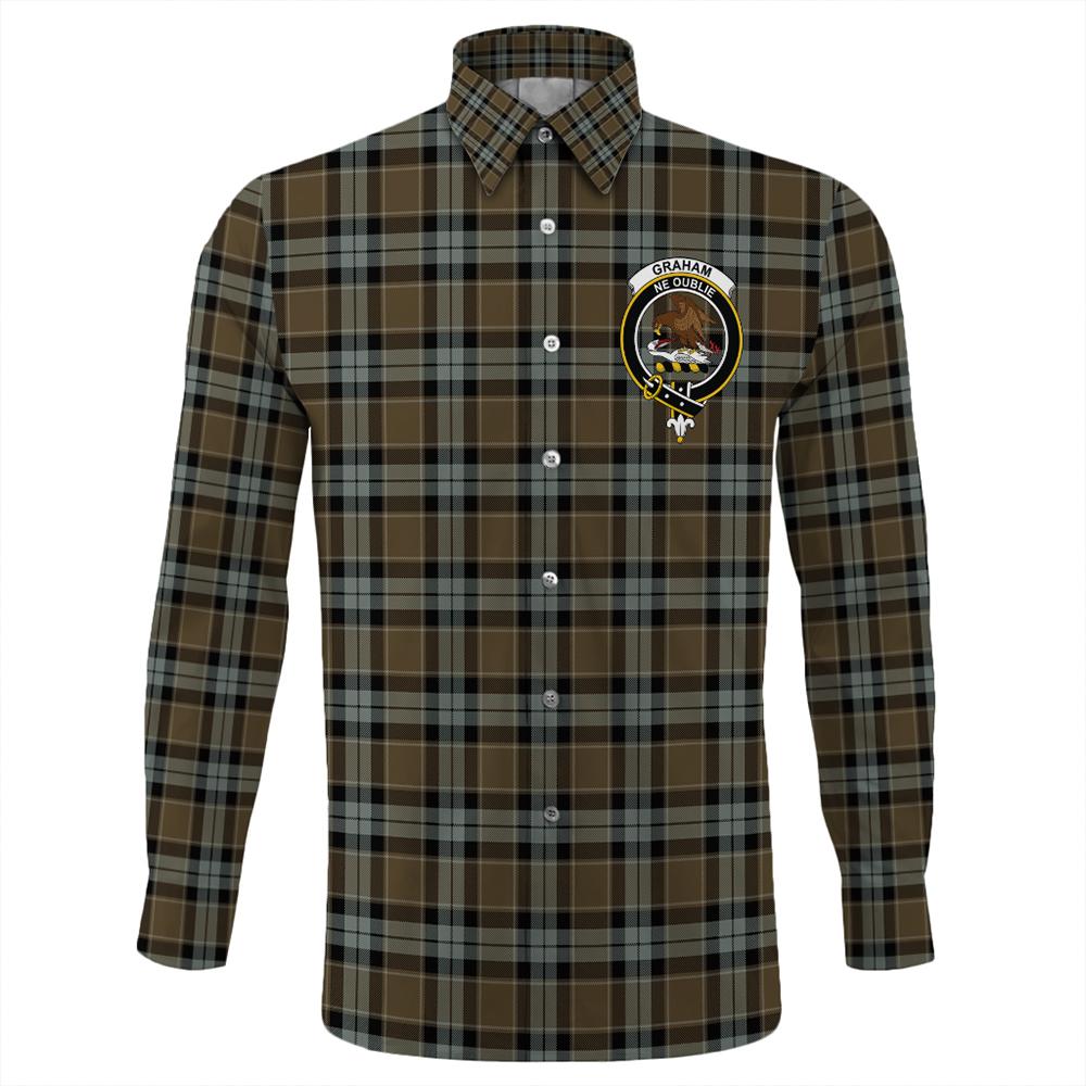 Graham of Menteith Weathered Tartan Long Sleeve Button Shirt