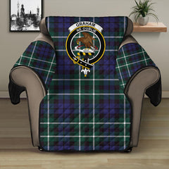 Graham of Montrose Modern Tartan Crest Sofa Protector