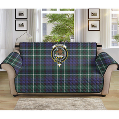 Graham of Montrose Modern Tartan Crest Sofa Protector