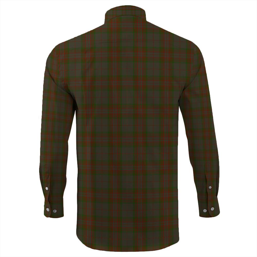 Gray Hunting Tartan Long Sleeve Button Shirt