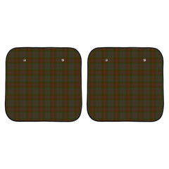 Gray Tartan Car Sun Shade - 2 Pieces