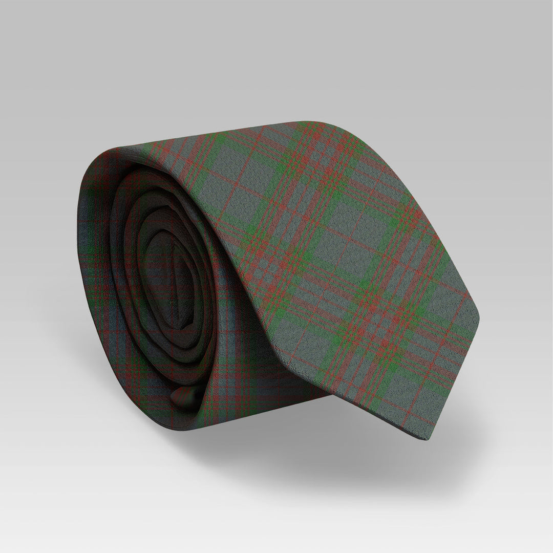 Gray Tartan Classic Tie