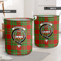 Grierson Tartan Crest Laundry Basket