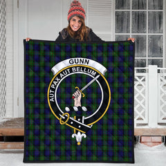 Gunn Tartan Crest Quilt